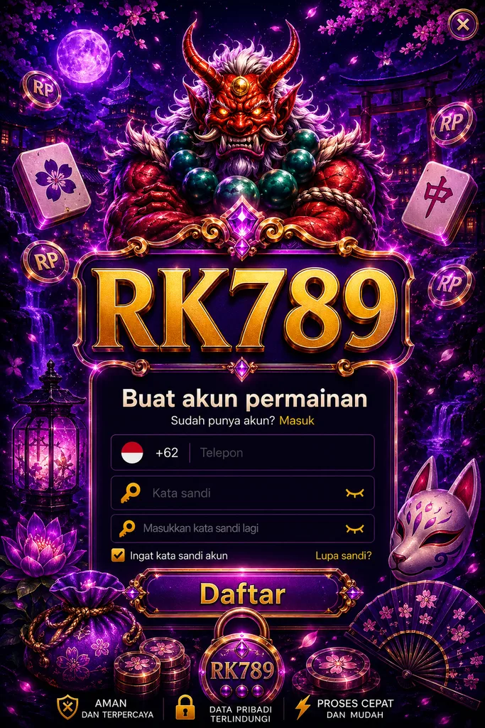 RK789 daftar dengan tema fantasi oni Jepang